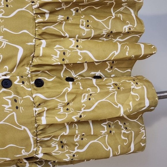 SHEIN Golden Cat Dress with Drop Waist - Picture 6 of 11